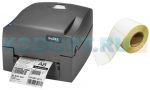 Термотрансферный принтер этикеток Комплект для маркировки OZON: Принтер этикеток Godex G500 U + 1 рулон этикеток для OZON