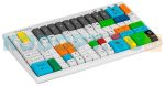 Программируемая POS-клавиатура PREH MC 128WX alfa-int, white, PS/2